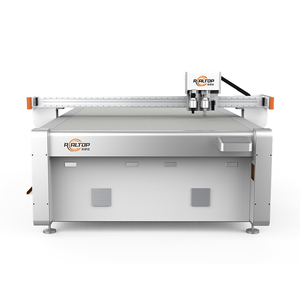 เครื่องตัดใบมีดแบบสั่นเครื่องตัดกล้อง CCD สำหรับบอร์ดกระดาษพิมพ์ที่มีใบรับรอง CE & ISO - Product Image 1