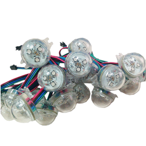 30mm Milk Cover <strong>DMX</strong> <strong>DMX</strong> WS2811 <strong>String</strong> <strong>LED</strong> <strong>Pixel</strong> <strong>Module</strong> Light for DJ Booth Decoration Lights - Product Image 2