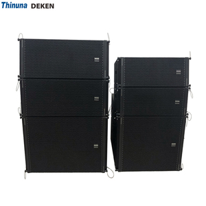 عرض ديكن L208 نظام صوت احترافي مزدوج 8 بوصة 2 طرق صفيف خط مكبر صوت 4 صندوق صوت - Product Image 5