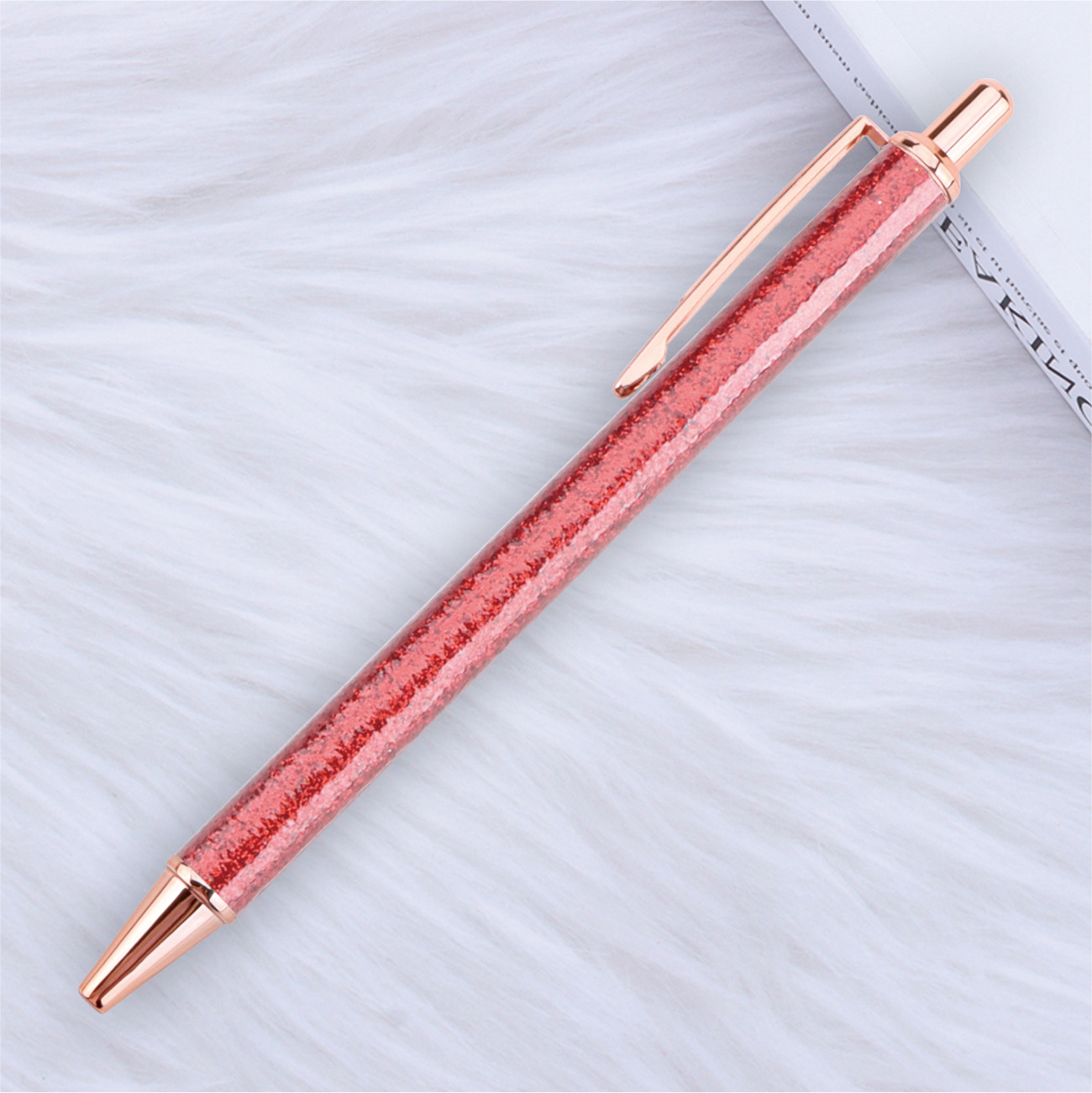 10 pezzi in oro rosa rosso