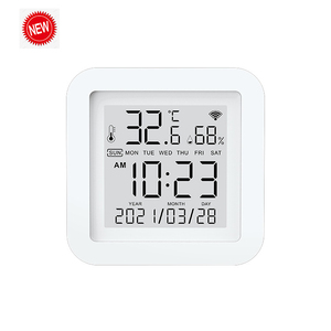 Fábrica Tuya termómetro inteligente Sensor de humedad Wifi hogar inteligente pantalla Lcd Google Ama Zon Control remoto IR temperatura remota - Product Image 6