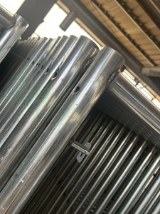 Telaio della porta Mobile in metallo zincato e scaletta estensibile per la costruzione di parti di scale e ponteggi