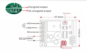 KONST 1-Channel interruttore di controllo del tergicristallo cicalino con Timer di ritardo automatico codice di rotolamento sistema di controllo automatico per la luce dell'automobile - Product Image 4