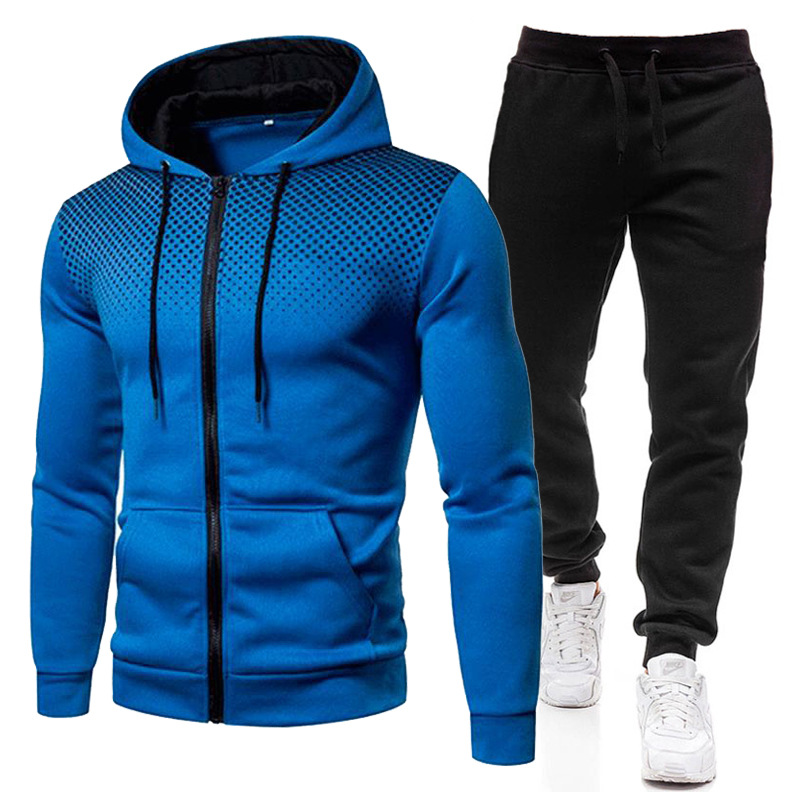 blue black pants