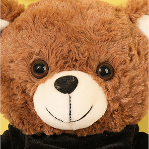 Oem לוגו מותאם אישית teddy דוב follimation סיום cush צעצועים עשה עמיד רשת fob יציאה פוליאסטר רשת fob יציאה shanghai