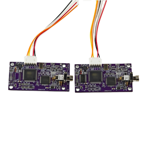 1080P AHD видео + UART TTL SBUS в оптоволоконный преобразователь 1-канальный металлический материал FC/UPC одиночный режим 0-20 км Диапазон напряжения 5V-27V - Product Image 1