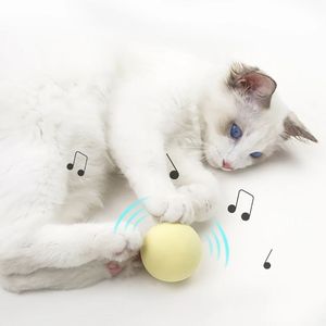 Pelota Interactiva para Gatos, Juguete Inteligente para Masticar con Sonido de Rana y Pájaro, Suministros de Entrenamiento para Gatos - Product Image 3