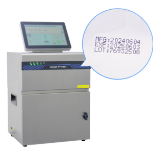 Codificador de inyección de tinta industrial CIJ marcado códigos de lote y fecha números de serie códigos de barras código QR IPS-C240 - Product Image 1