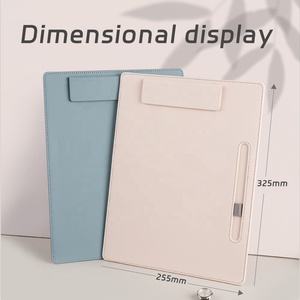 Chất Lượng Cao Thời Trang Đơn Giản Cuộc Họp Kinh Doanh A4 Da Pad Từ Da Bằng Văn Bản Hội Đồng Quản Trị A4 Notepad Bằng Văn Bản Clipboard - Product Image 3
