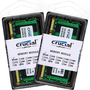 Cru cial Notebook SODIMM <strong>Computer</strong> <strong>Memory</strong> <strong>DDR2</strong> <strong>2GB</strong>/4GB 667MHz/800MHz PC2-5300/PC2-56400 1.8V 200pin Laptop SODIMM ECC Function