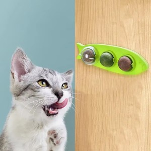 Wholesale 3 in 1 <strong>Catnip</strong> Snack Cat Toys Natural <strong>Catnip</strong> Rotating Interactive Cat Toy Fish Shape <strong>Catnip</strong> Ball Toy - Product Image 1
