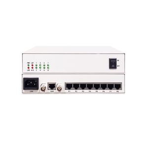Conmutador de red gestionado Gigabit compatible con producto de telecomunicaciones multiplexor de voz sobre mini canal - Product Image 4