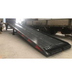 Piattaforma logistica del ponte di scarico di carico del contenitore da 10 tonnellate con componenti del nucleo del motore del telaio della rampa del carrello elevatore da 15 tonnellate - Product Image 4