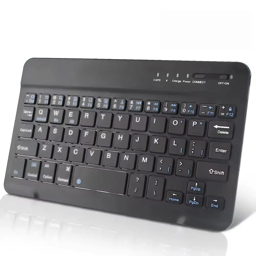 Akıllı oyun klavyesi Mini kablosuz taşınabilir Ultra ince klavye ve Mouse Combos ipad Tablet cep telefonu için