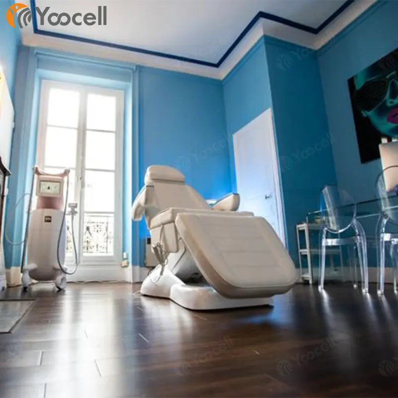 Yoocell Kinh Điển Thiết Kế Vẻ Đẹp Điều Trị Giường 4 Động Cơ Đường Cong Lash Giường Lind Spa Giường Facial Massage Bảng