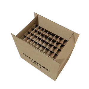 强力B E瓦楞纸板6 12 24瓶酒盒玻璃包装盒 - Product Image 1