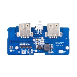 Mobile Power Bank DIY Lithium-Batterie ladegerät PCB Board Boost Step-up-Modul mit LED für Arduinos - Product Image 2