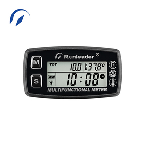 Đồng hồ đo giờ LCD chống nhiễu dành cho xe máy với máy đo vòng tua máy và nhiệt kế cho động cơ xăng Motocross - Product Image 5