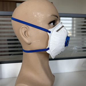 EN149 Face Anti Dust 4 Layer Masks Disposable Head Loop Respirator FFP2 Mask With Valved Ffp2 With Filter <strong>Repsirators</strong> &amp; Masks - Product Image 5