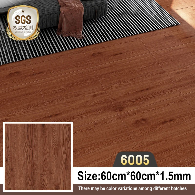 Suelo auto-adhesivo-09, grano de madera, Tamaño 60*60cm del Pvc