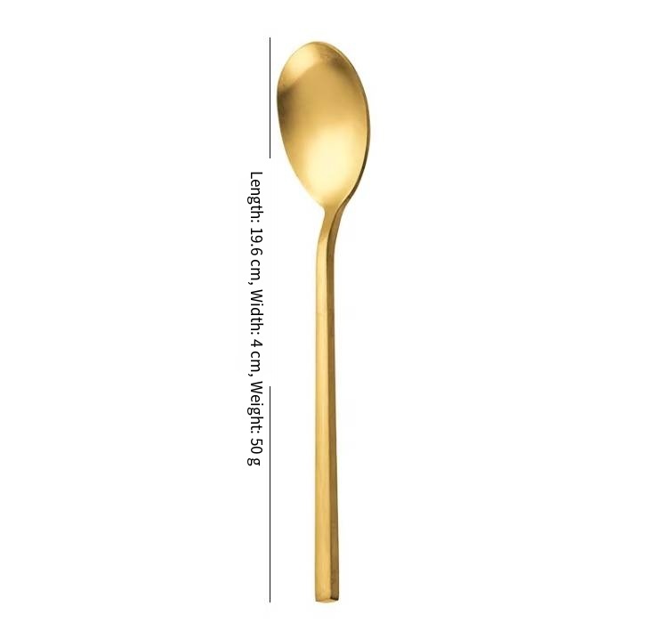 Cuillère de table en or