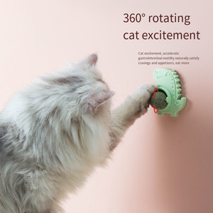 Gatos flotante masticar ejercicio Catnip vid anidación Natural Catnip giratorio interactivo gato menta mascota Catnip Ball - Product Image 4