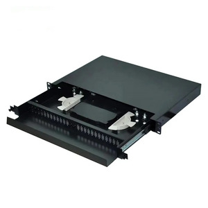 Cable óptico SC 1u 24Core Caja de terminales de fibra óptica deslizante Divisor de fibra óptica Caja de distribución Panel de conexión - Product Image 5