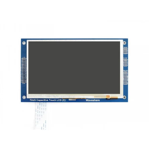Módulo de pantalla táctil capacitiva de 7 pulgadas, resolución de 800x480 con pantalla lcd tft de 40 pines FFC7 - Product Image 6