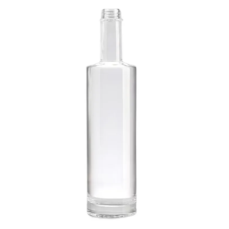 Großhandel Schraub hals klar 75cl leere Glas Wodka Flaschen Likör 750ml Whisky Flasche