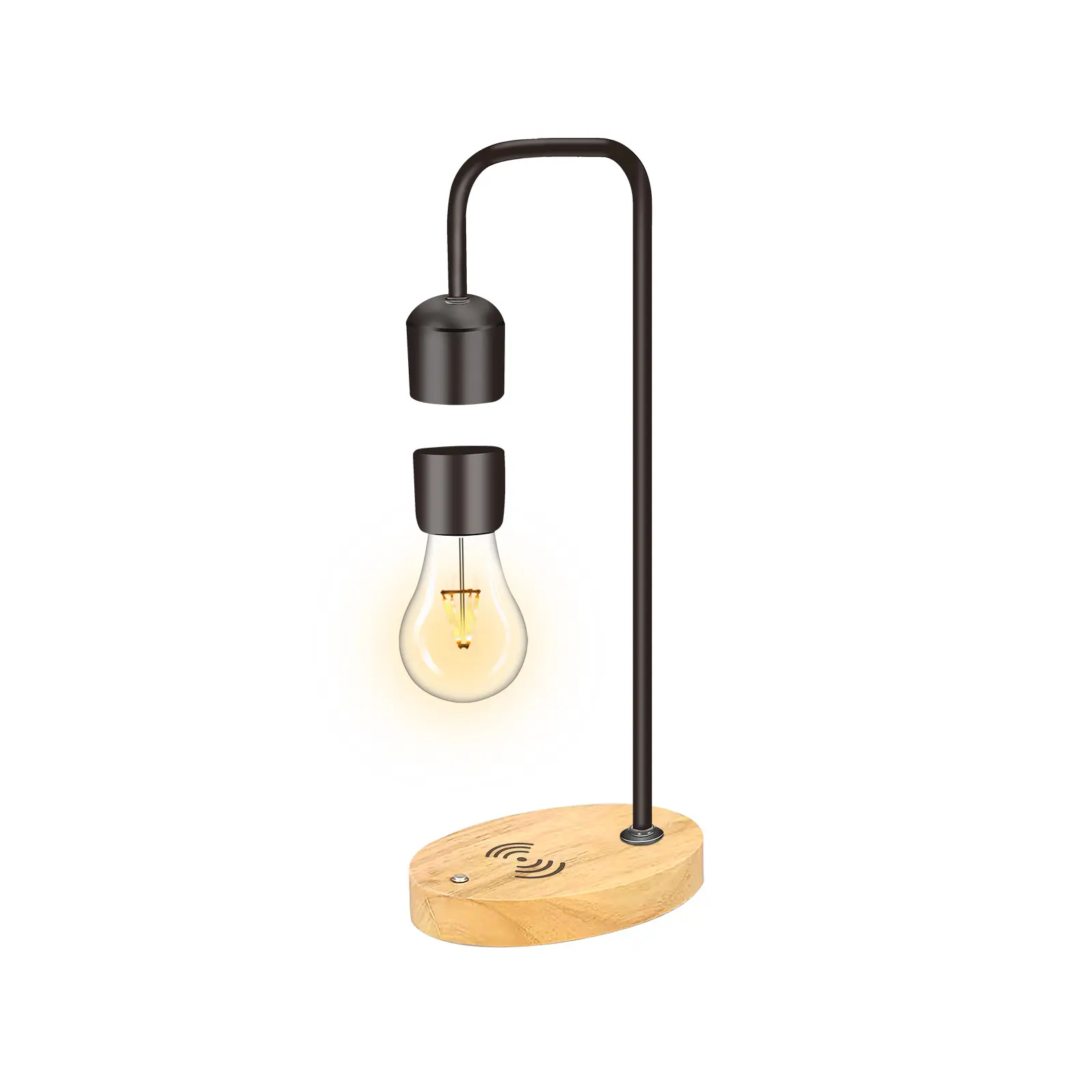 Lampe lévitation magnétique, ampoule Led à 15 Led, cadeau original