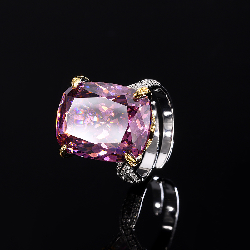 Bird's Nest cut dried rose ring