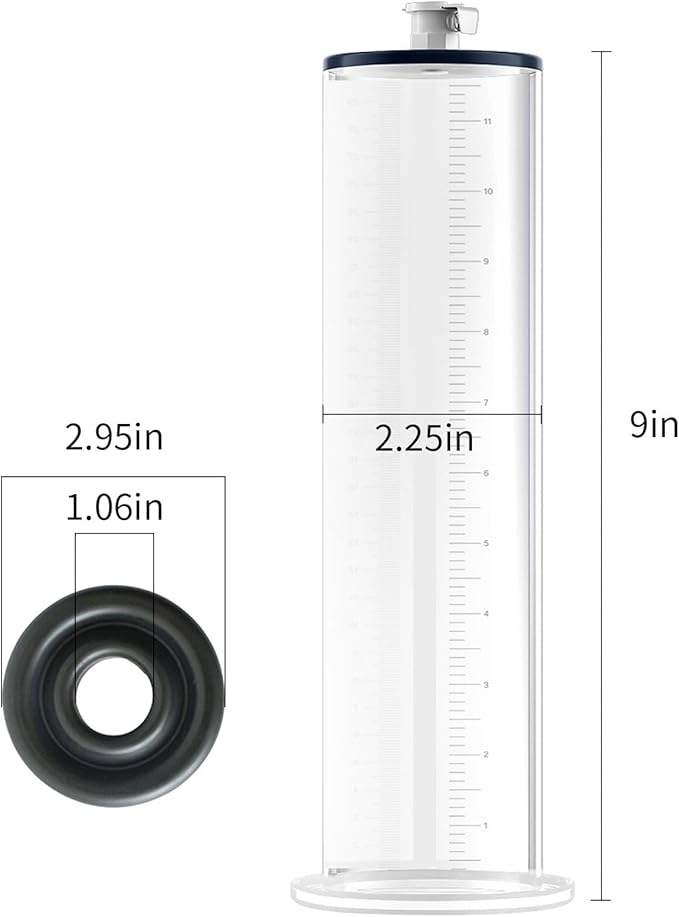 Cylindre clair: 9*2.125in