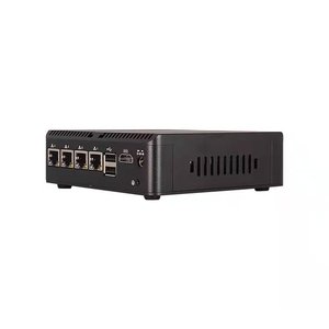 Fanless Mini PC Desktop 4 LAN Pfsense Firewall Celeron J4125 J1900 N100 industriale VPN Gamer di rete Mini Pc Computer nuovo - Product Image 6
