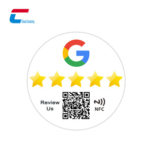 Программируемый QR-код печати пользовательского размера Google обзор наклейка RFID этикетка - Product Image 1