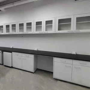 Su misura Multi-funzionale mobili da laboratorio robusto Design moderno banchi da lavoro tavoli in acciaio per scuole ospedali - Product Image 1
