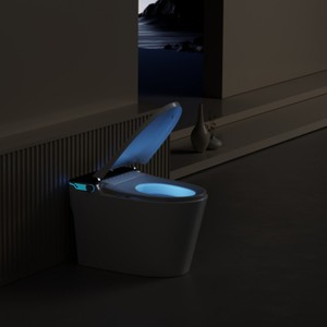USA Free Drop Shipping America Ready Stock Commode <strong>Japan</strong> Smart Toilet Heated <strong>Bidet</strong> Seat Smart Toilet Bowl with Voice Control
