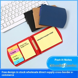 Customizable Business Kraft Paper <strong>Notepad</strong> Self-Adhesive Coil Loose-leaf Notes <strong>Combination</strong> Creative Advertising Notebook - Product Image 2