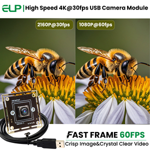 ELP 12MP 4000*3000 Autofocus USB <strong>Camera</strong> Module Mini 38*38mm Board High Speed 60fps 1080P/ 30fps 4K USB Webcam for Code Scan - Product Image 3