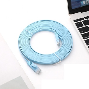 Hızlı kargo erişte 4Pairs bükülmüş ağ kablosu UTP Cat5e Cat6 Ethernet LAN 0.5m 1m 2m 3m 5m düz kedi kabloları iletişim için - Product Image 5