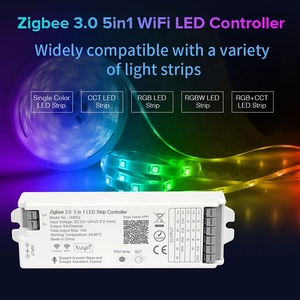 5050 2835 SMD Pwm Strip Support Alexa y Google Assistant Control Zigbee 3,0 RGB CCT Led Controller - Product Image 2