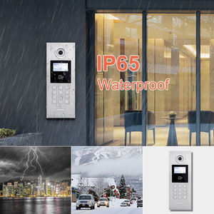 VIDEW 4.3 'Türtelefon Cat 6 Video Inter phone <span class=keywords><strong>Intercom</strong></span> Control System Speicher karte Smart Building Multi Apartment 100 Benutzer