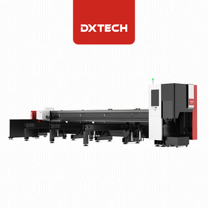 Dxtech автоматическая профессиональная волоконно-лазерная машина для резки труб с системой погрузки и разгрузки для продажи - Product Image 1