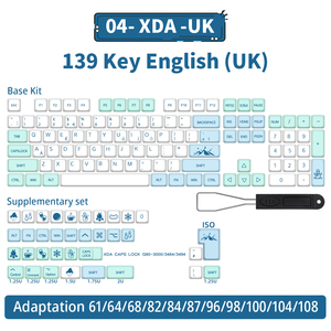 140 tuşları peynir kedi Matcha PBT klavye tuş XDA profil İspanyolca rusça japon kore Keycaps için özel mekanik klavye Keycaps - Product Image 2
