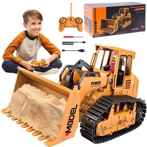 YX <strong>2</strong>.4GHz RC Bulldozer <strong>1</strong>/20 with LED Lights - Wireless Control for Boys 6-12+ 6 Channel - Product Image 1