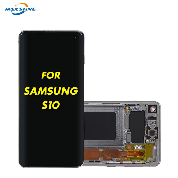 S7 Rand Lcd Voor Samsung Galaxy S3 S4 S5 S6 Rand Plus S7 Rand S8 S9 S10 S20 S21 Plus ultra Fe Lcd Scherm Touch Digitizer
