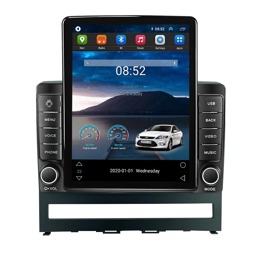 Navifly Android11 8 128GB carro rideo estéreo para Fiat Perla 9 2009 Idea 2011 2014 auto rádio GPS BT 360 câmera auto sistema de áudio