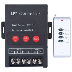 5V-24V RGB LED-Controller, Farbstreifen-Licht projekt PWM digitale LED-Steuerung mit Fernbedienung