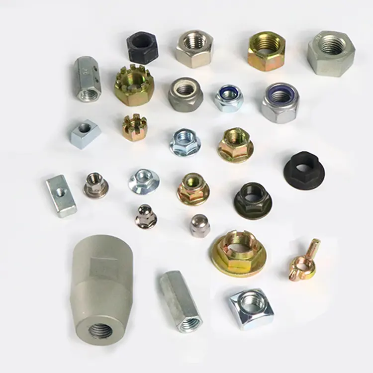 Tùy Chỉnh Nut Tất Cả Các Kích Thước Thép Không Gỉ Cổ Hex Nut