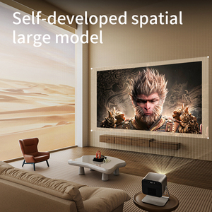Portable 4K <strong>DLP</strong> Projector X5 Pico Short Throw WiFi USB Projector Screen LED Remote <strong>Control</strong> 3D Gaming Movies Parties Battery - Product Image 2