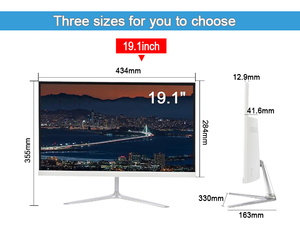 站在一个电脑 + 电脑21.5 27 23.8 24英寸i7 4gb/8gb桌面全部在一个电脑win10系统弯曲电脑i3 i5带电池 - Product Image 5